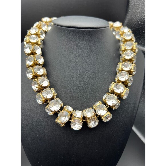 J. Crew Chunky Rhinestone Necklace - Picture 8 of 9